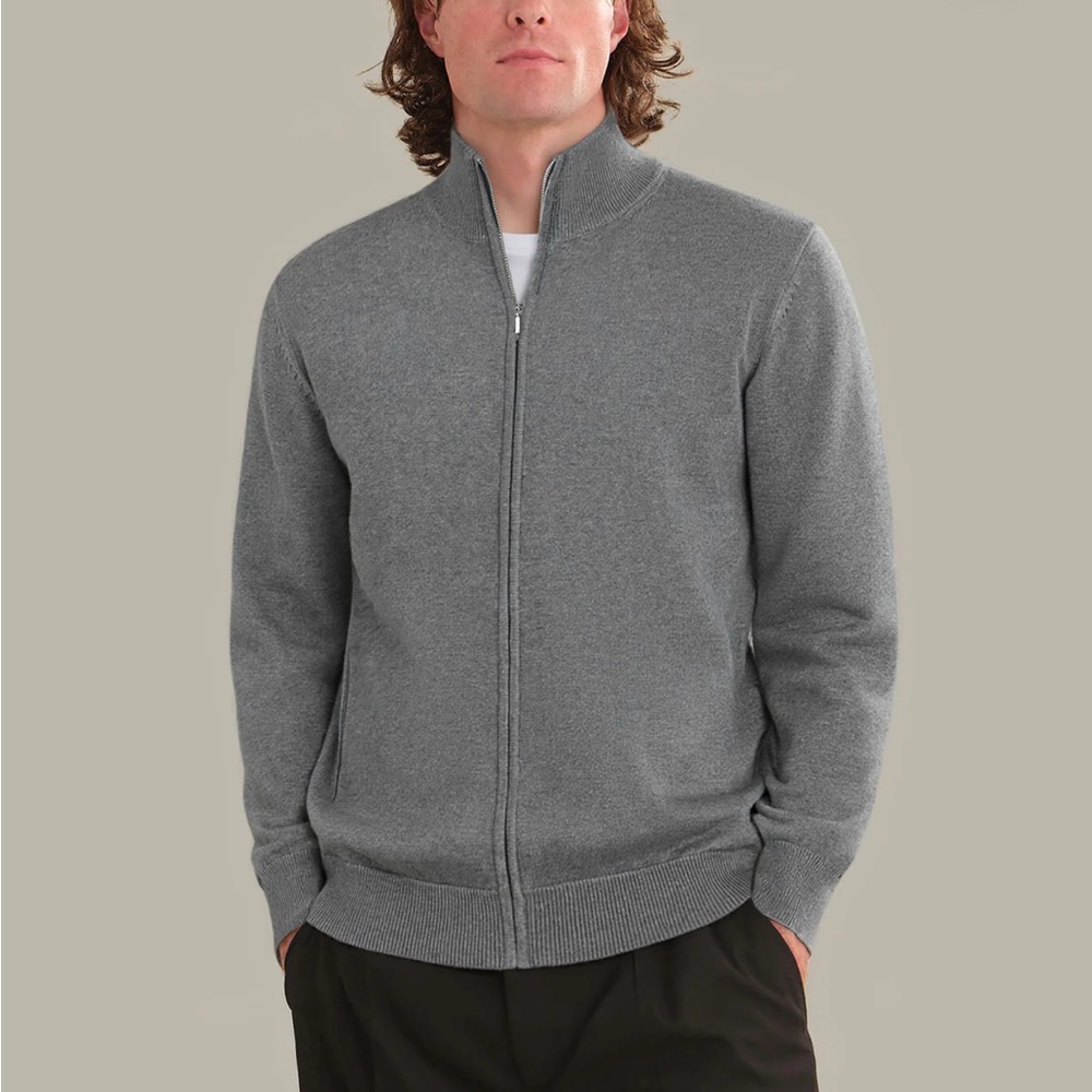 525 America Men’s James Full Zip Cardigan Sweater